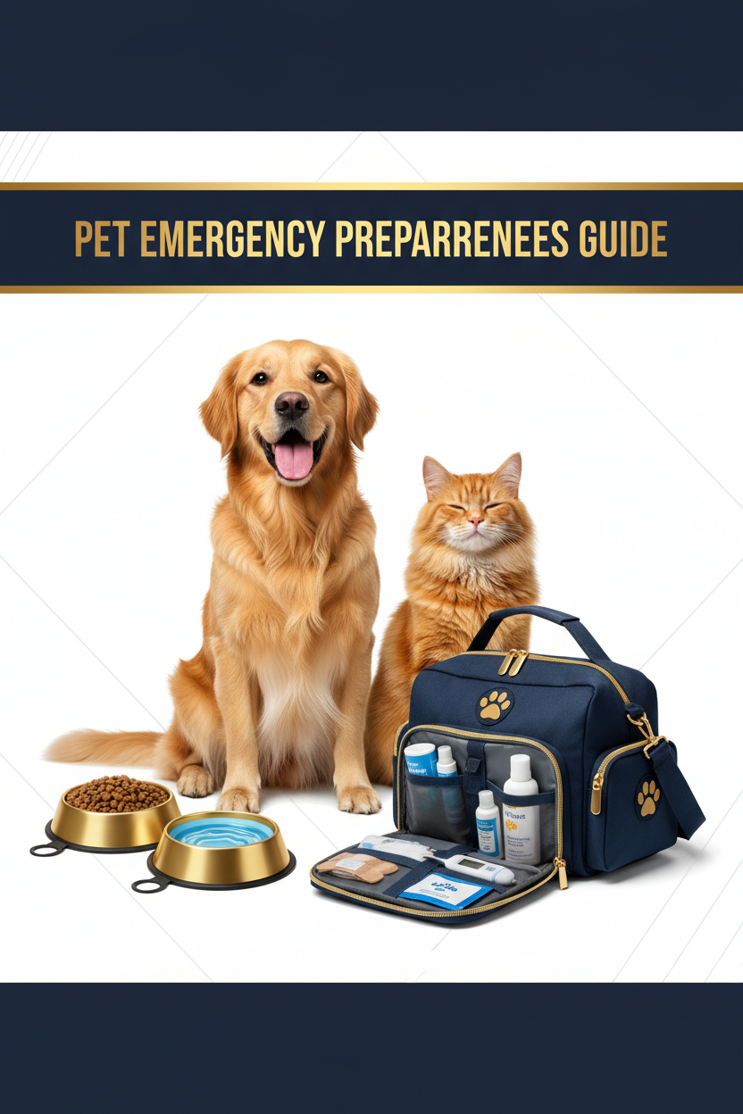 Pet Emergency Preparedness Checklist