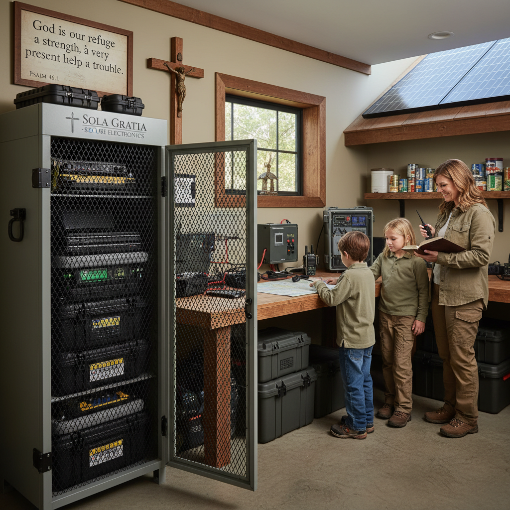 Faith-based EMP protection home setup